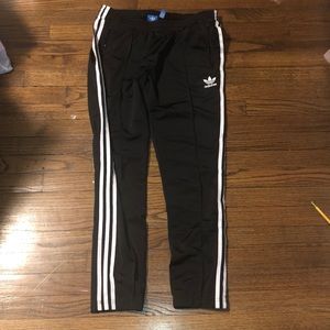 Adidas black joggers